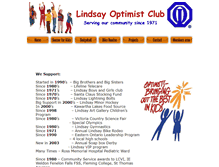 Tablet Screenshot of lindsayoptimistclub.org